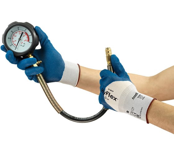 Перчатки от механических повреждений Ansell HyFlex 11-917, размер 10 11-917-10