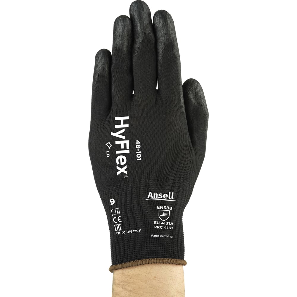 Перчатки от механических повреждений Ansell HyFlex 48-101, размер 7 48 ...