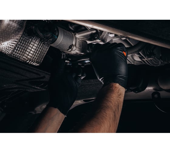 Перчатки нитриловые ультрапрочные Jeta Safety 100 шт (50 пар), 0,15 мм, р. 9/L JSN909