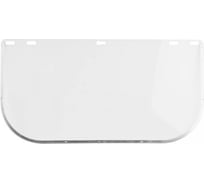 Сменный поликарбонатный визор с металлической окантовкой для лицевого щитка Зубр МАСТЕР 400x200 мм 11088-2