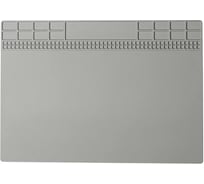 Коврик антистатический силиконовый Mayuan T613 серый, противоскользящий, высокотемпературный, 350x250 мм 942180