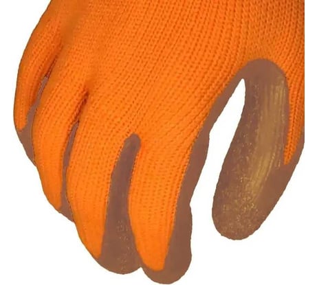 Перчатки рабочие утепленные Master-Pro® НОРД (АЛТАЙ) акриловые с начесом и рельефным латексным покрытием, размер 10 (L-XL) 1 пара 6807-AQLA-1