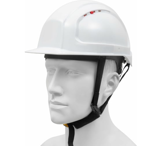 Gigant Каска защитная Zip, храповая регулировка, белая GHZ-22
