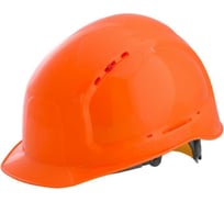 Защитная каска Gigant Tip оранжевая, храповая регулировка GHT-21