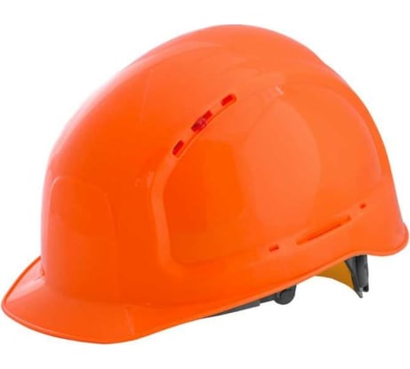 Защитная каска Gigant Tip оранжевая, храповая регулировка GHT-21