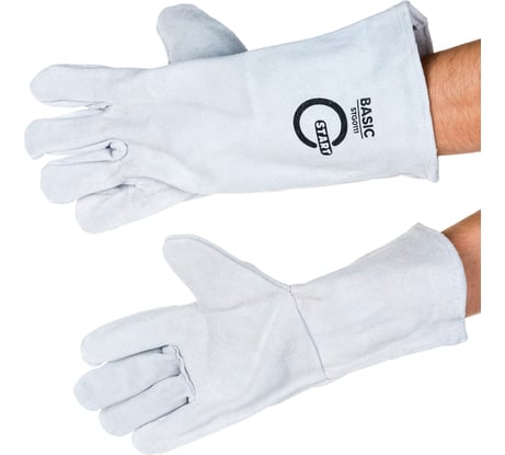 Спилковые краги без подкладки Start Basic STG0111