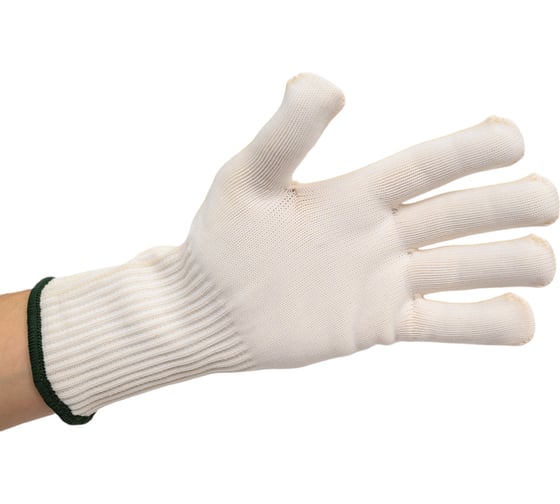 Перчатки против порезов Lebon 10G/PC/L100 белые 5404010540009