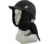 Каскетка зимняя РОСОМЗ rz сургут cap, черная, 4 класс защиты 93520
