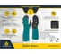 Перчатки химическистойкие Delta Plus с двойным нитрильным покрытием CHEMSAFE VV835 размер 10 VV835VE10 8