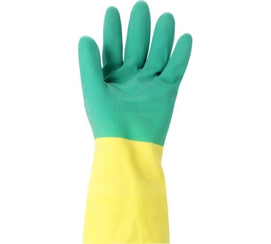 Перчатки Ansell AlphaTec Bi-Colour химостойкие, размер 8.5-9 87-900-9