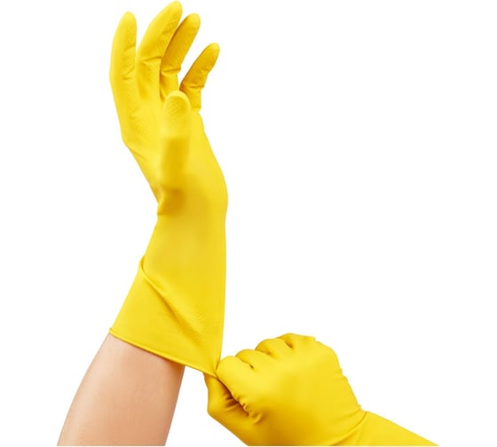 Перчатки резиновые хозяйственные OfficeClean Универсальные, размер М 248569/Н