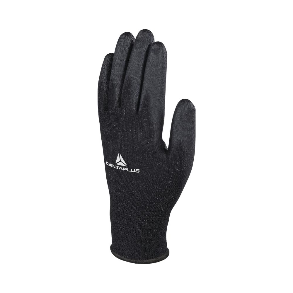 Перчатки полиэстеровые Delta Plus с полиуретановым покрытием VE702PN ...