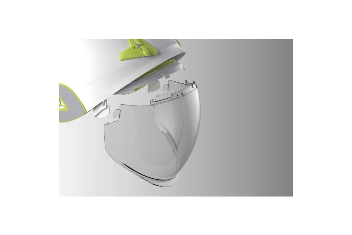 Каска защитная Delta Plus с лицевым щитком ONYX2, цвет белый ONYX2BJ ...