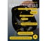 Каска защитная Delta Plus DIAMOND VI WIND из ABC с вентиляцией цвет черный, DIAM6WTRNOCA 10