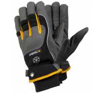 Утепленные перчатки из искусственной кожи на зимней подкладке TEGERA, размер 10 9126-10
