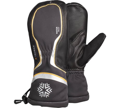 Утепленные перчатки из натуральной кожи на зимней подкладке TEGERA, размер 10 7794-10