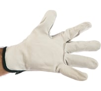 Рабочие перчатки из буйволовой кожи Jeta Safety 12 пар JLE031-9/L12