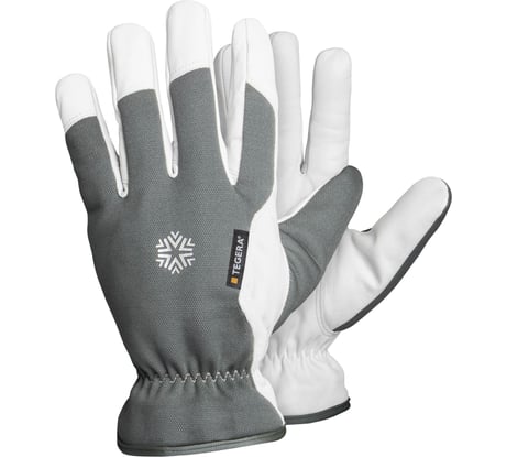 Утепленные перчатки из натуральной кожи на зимней подкладке TEGERA, размер 10 7792-10