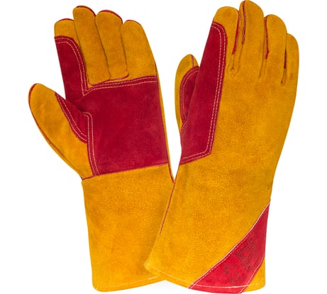 Краги сварщика 2Hands швы Kevlar Т22-11-ru Siberia