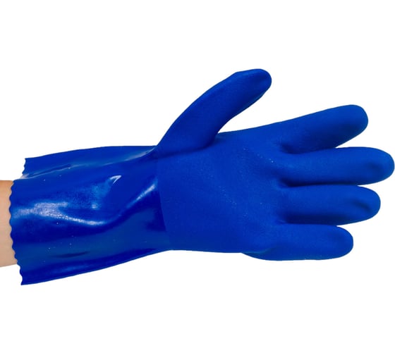 Перчатки 2Hands р.9 КЩС, МБС, интерлок/ПВХ 5К30-9