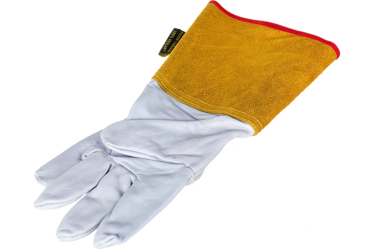 Краги сварщика 2Hands овечья кожа/спилок КРС/швы Kevlar Т30-11-ru ...