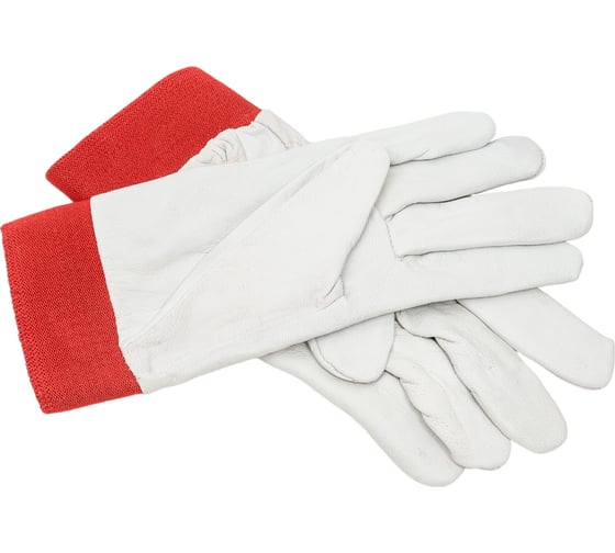 Перчатки 2Hands трикотаж/овечья кожа 0755- 9,5