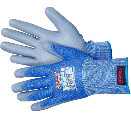 Перчатки антипорезные Gward No-Cut Markus с полиуретановым покрытием, р L, 1 пара в упаковке арт No-Cut PU5C No-Cut PU5C/L1