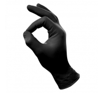 Смотровые нитриловые перчатки TOP GLOVE SDN. BHD черные, размер XS 67084