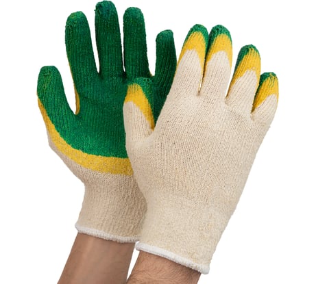 Перчатки с двойным латексным обливом ЛЭВ утепленные 168122