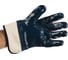 Маслостойкая перчатка INTERTOOL, синяя, покрытая нитрилом, размер 10.5 SP-0001 1