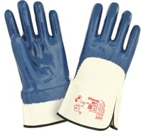 Перчатки 2Hands джерси/покрытие нитрилом 3/4, манжет крага 9911-10 L