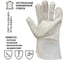 Краги-перчатки спилковые Master-Pro® ФАВОРИТ, 10,5 XL размер, 20 пар 8070-KLF-10.5-20 3