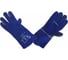 Спилковые краги Элит-Профи Трек Blue, 14 А0301 с 1
