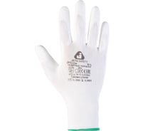 Перчатки для точных работ Jeta Safety 3 пары, с полиуретановым покрытием, разм.XL/10 JP011w-XL