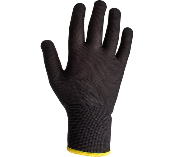Бесшовные перчатки из нейлона для точных работ Jeta Safety р. 8/M, 3 пары JS011nb-M