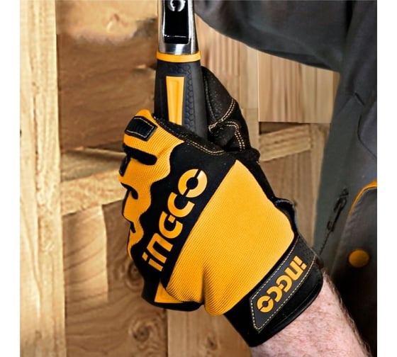 Перчатки механика INGCO XL INDUSTRIAL HGMG02-XL
