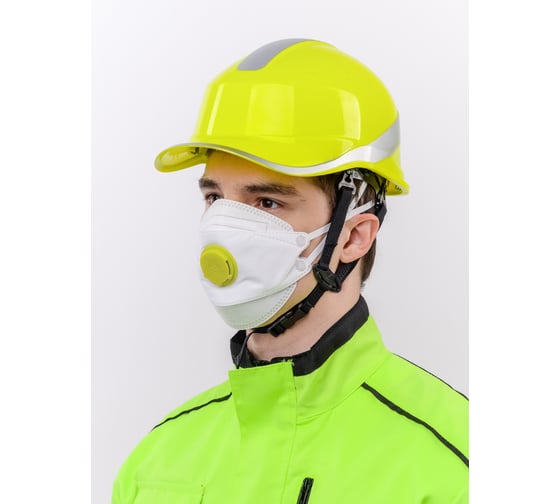 Трехпанельный респиратор ДСК DSK 3D 5520 НК с клапаном FFP1, 30 шт РЕС46 067