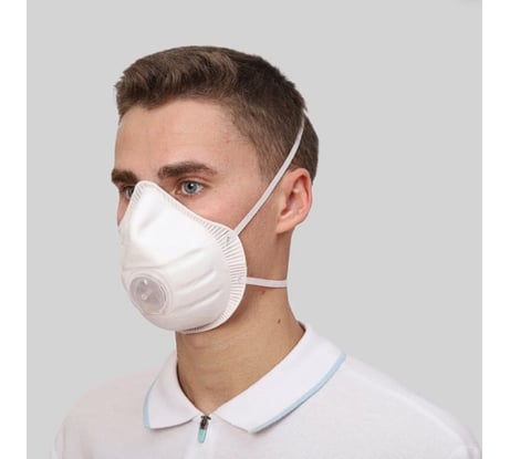 Полумаска фильтрующая респиратор МИРА ММК2 FFP2, многоразовая, формованная МMК2_FR_sh