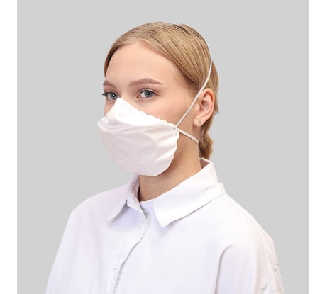 Полумаска фильтрующая респиратор МИРА 1011 FFP1, многоразовая, неформованная М1011_NF_sh