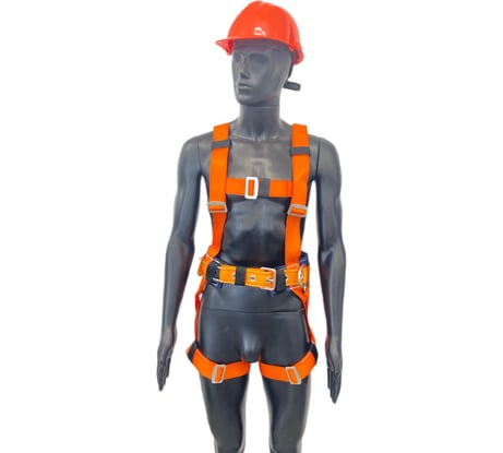 Пояс предохранительный КанТраст  строительный тип "ДА" р-р 1140-1440 (L), цвет оранжевый PprtdalО