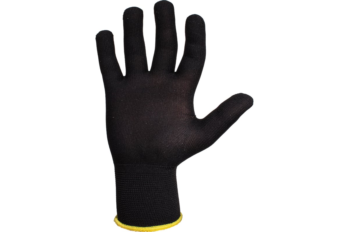 Бесшовные перчатки из полиэстра для точных работ Jeta Safety р. 9/L, 3 ...