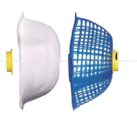 Многоразовая полумаска Delta Plus SPIDERMASK с клапаном FFP2, 5 шт. M1200SM5