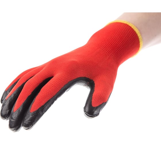 Нейлоновые перчатки с нитриловым покрытием HAMMER Flex 230-030 530082