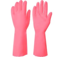 Розовые перчатки VILEDA Универсал Стайл, размер L, набор 2 шт., 146079/2