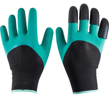 Садовые перчатки с пластиковыми когтями Park GG-4 00 3656