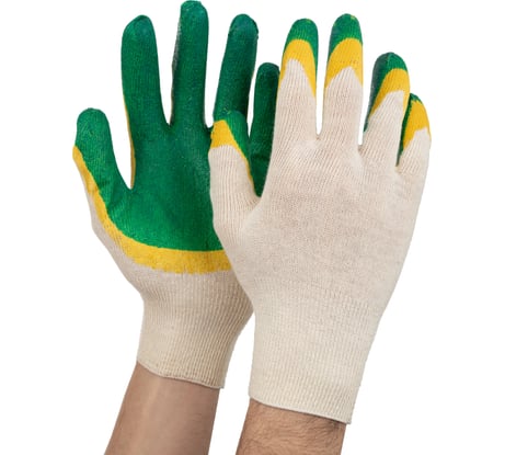 Перчатки с двойным латексным обливом ЛЭВ на 13-ом классе 69088