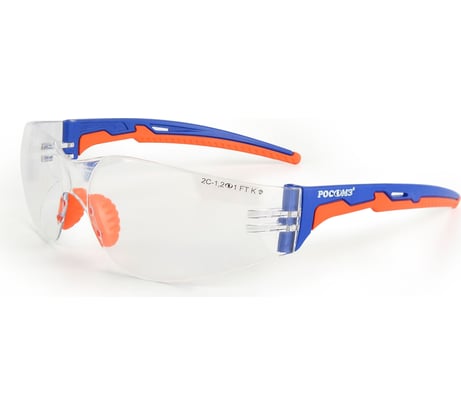 Очки открытые РОСОМЗ О15 HAMMER ACTIVЕ АЛМАЗ бесцветные, с мягким носоупором 115537-5