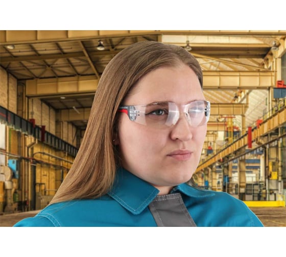 Очки РОСОМЗ О15 HAMMER ACTIVЕ CRYSTALINE (2С-1,2 PC) с мягким носоупором 115737-5