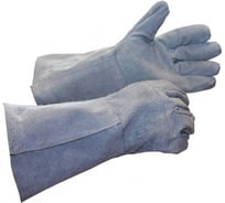 Удлиненные спилковые 5-палые краги Дока DK.3500.03116