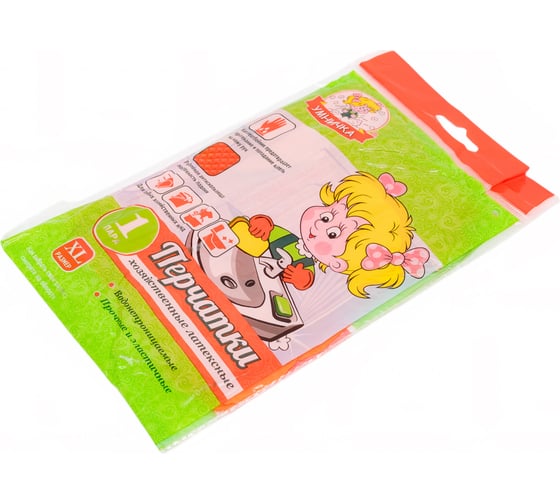 Латексные перчатки Умничка XL, 40 г, MPU-XL